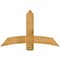 Ekena Millwork Bellingham Rough Sawn Timber Gable Bracket, Western Red Cedar, 48"W x 30"H x 4"D x 6"F, 15/12 Pitch GBW048X30X0406BEL00RWR - alternate 1